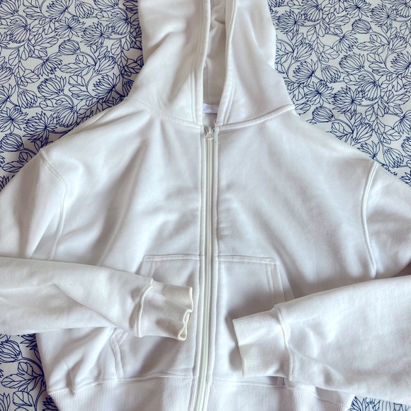 Veste Oversize blanche. Va avec tout ! Taille: Médium. - Picture 3 of 3